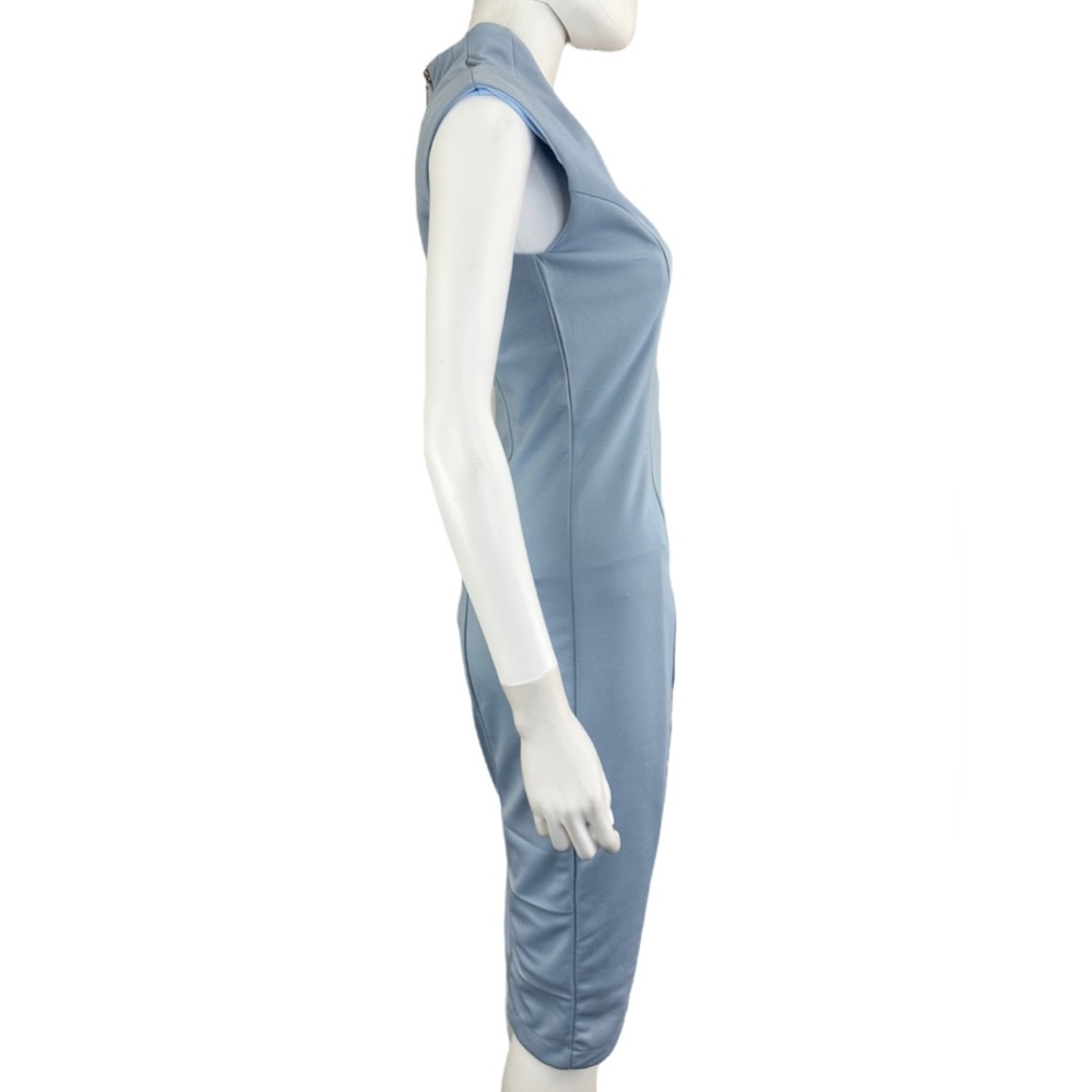 Alexia Admor NWT Halogen Blue Midi Dress B0585 - Picture 4 of 12